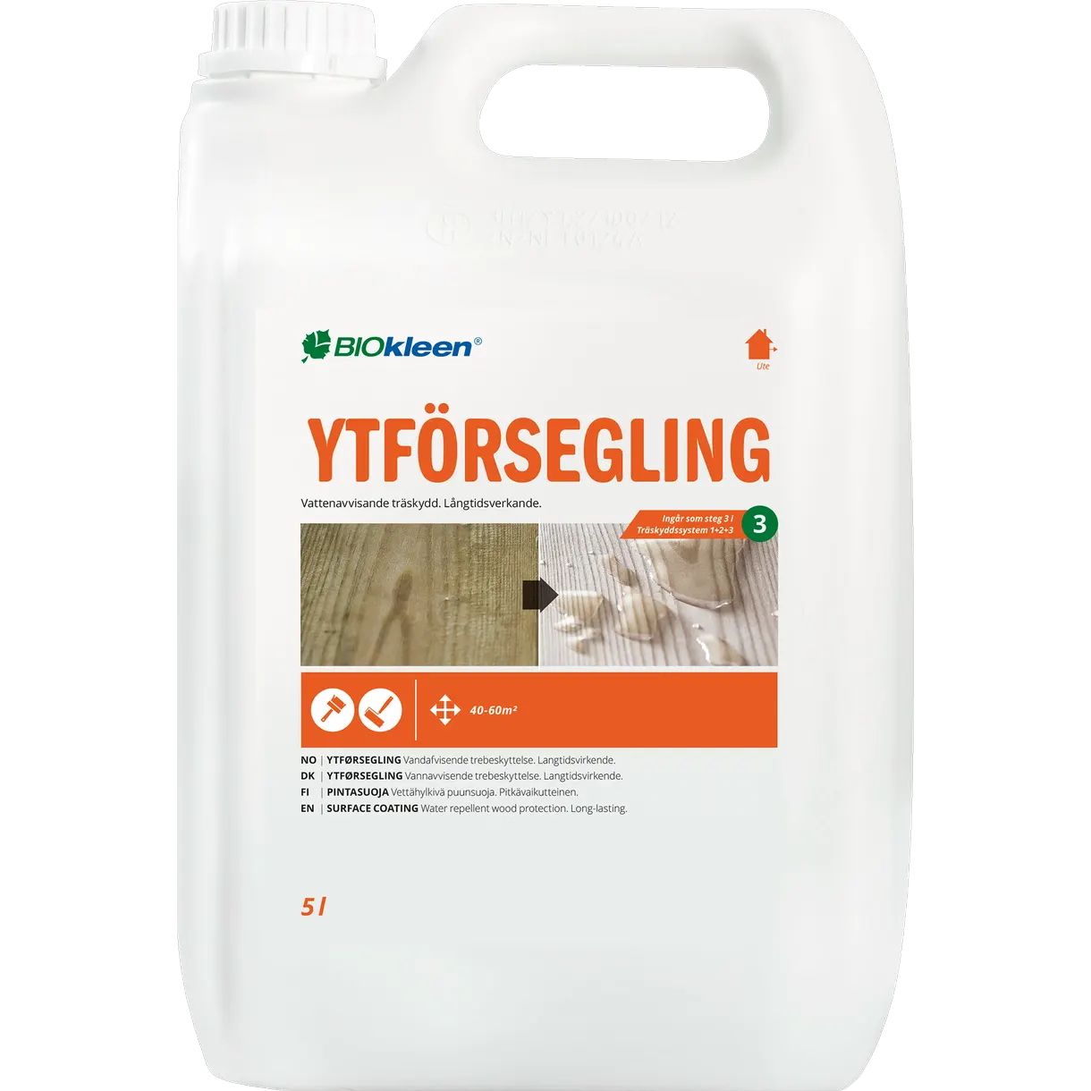 YTFÖRSEGLING BIOKLEEN 2,5L