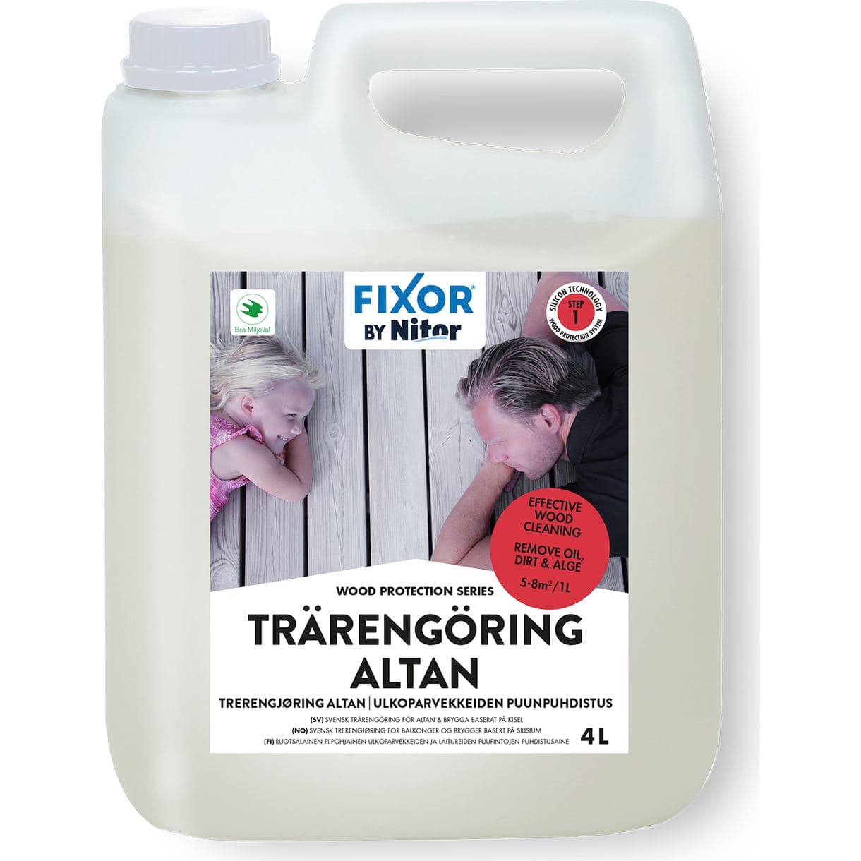 TRÄRENGÖRING WOOD CLEANER 4L