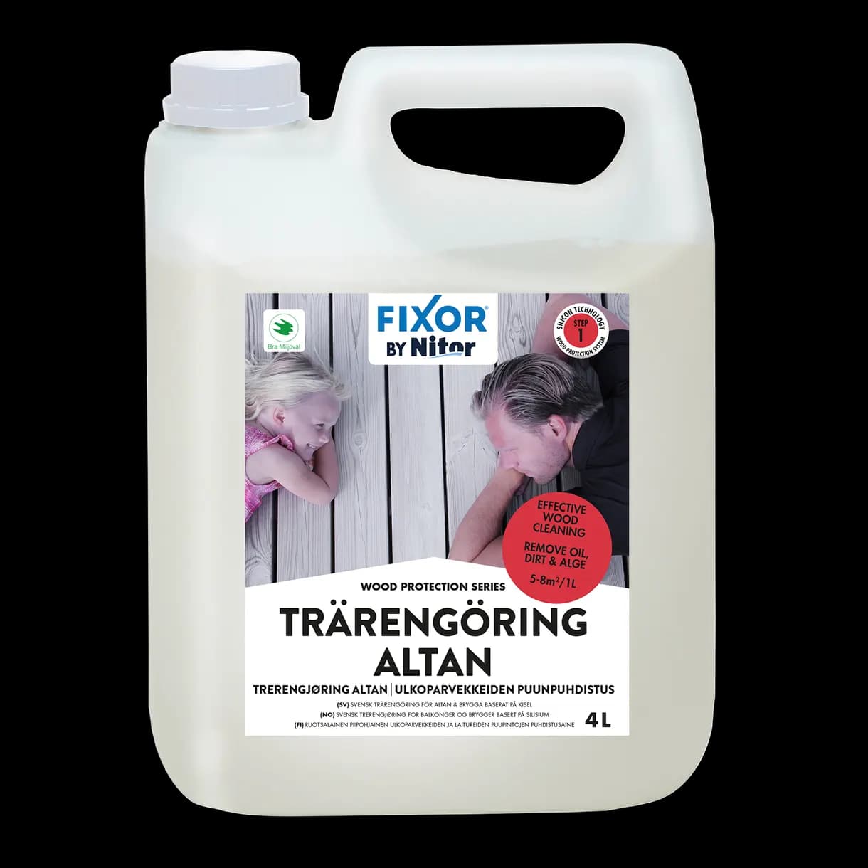 TRÄRENGÖRING WOOD CLEANER 4L