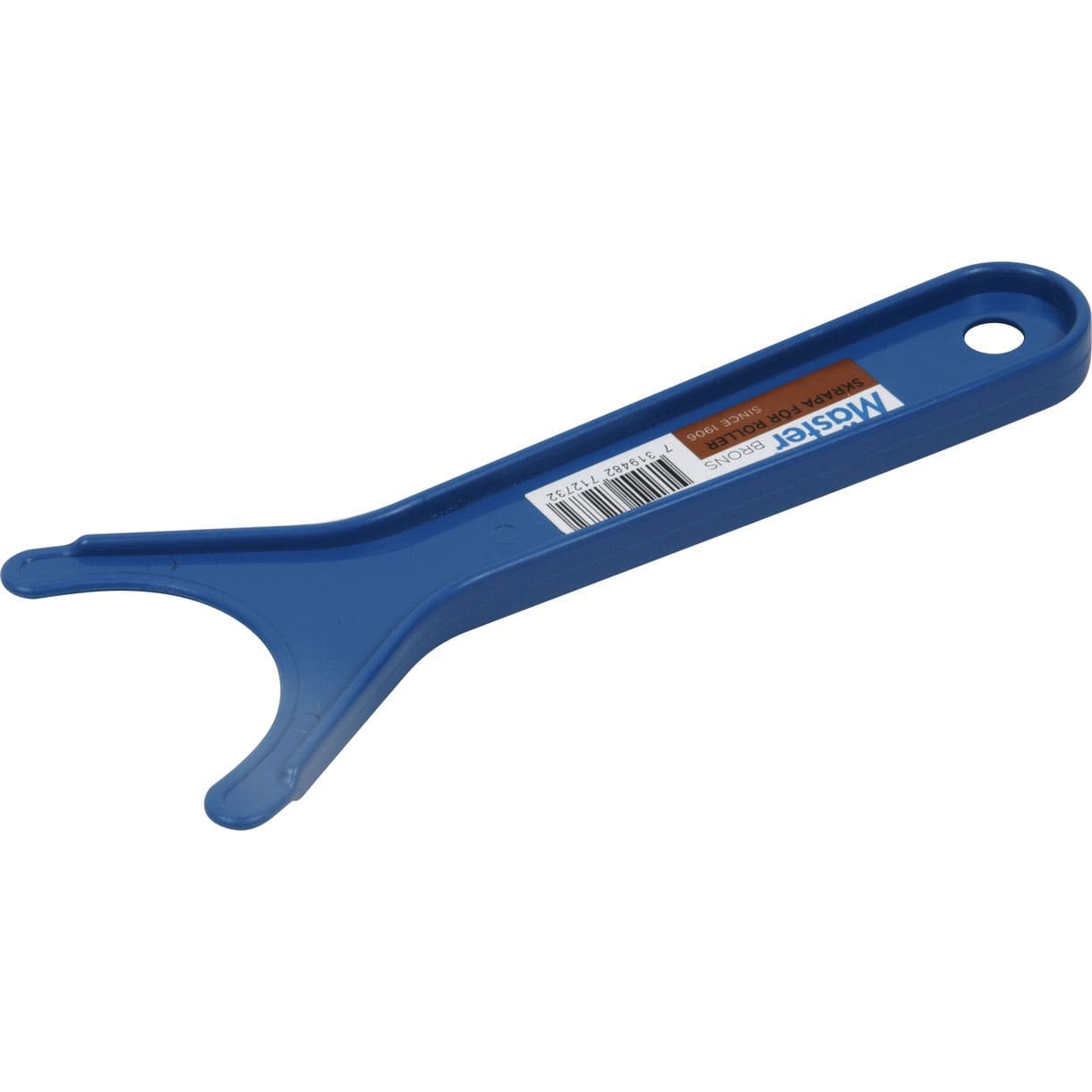 ROLLERSKRAPA PLAST VIT BRONS