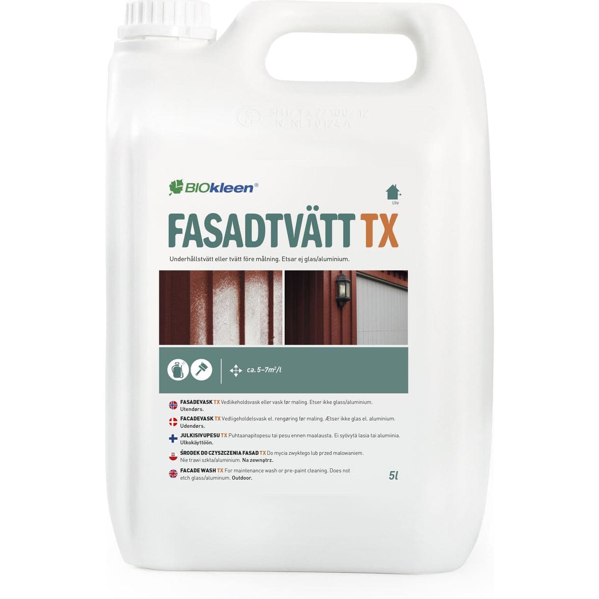 FASADTVÄTT TX BIOKLEEN 5L