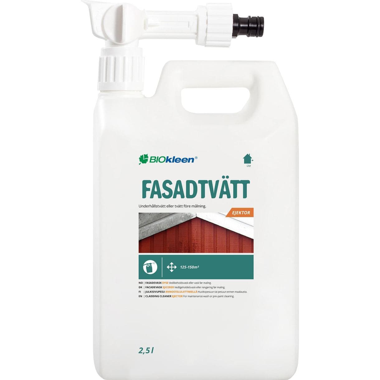 FASADTVÄTT EJEKTOR BIOKLEEN 2,5L