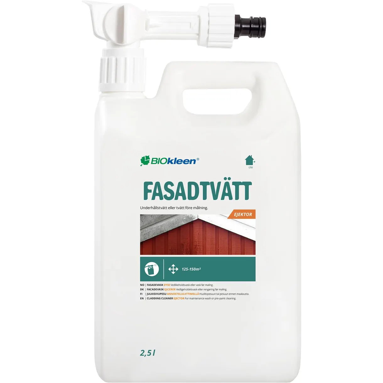 FASADTVÄTT EJEKTOR BIOKLEEN 2,5L