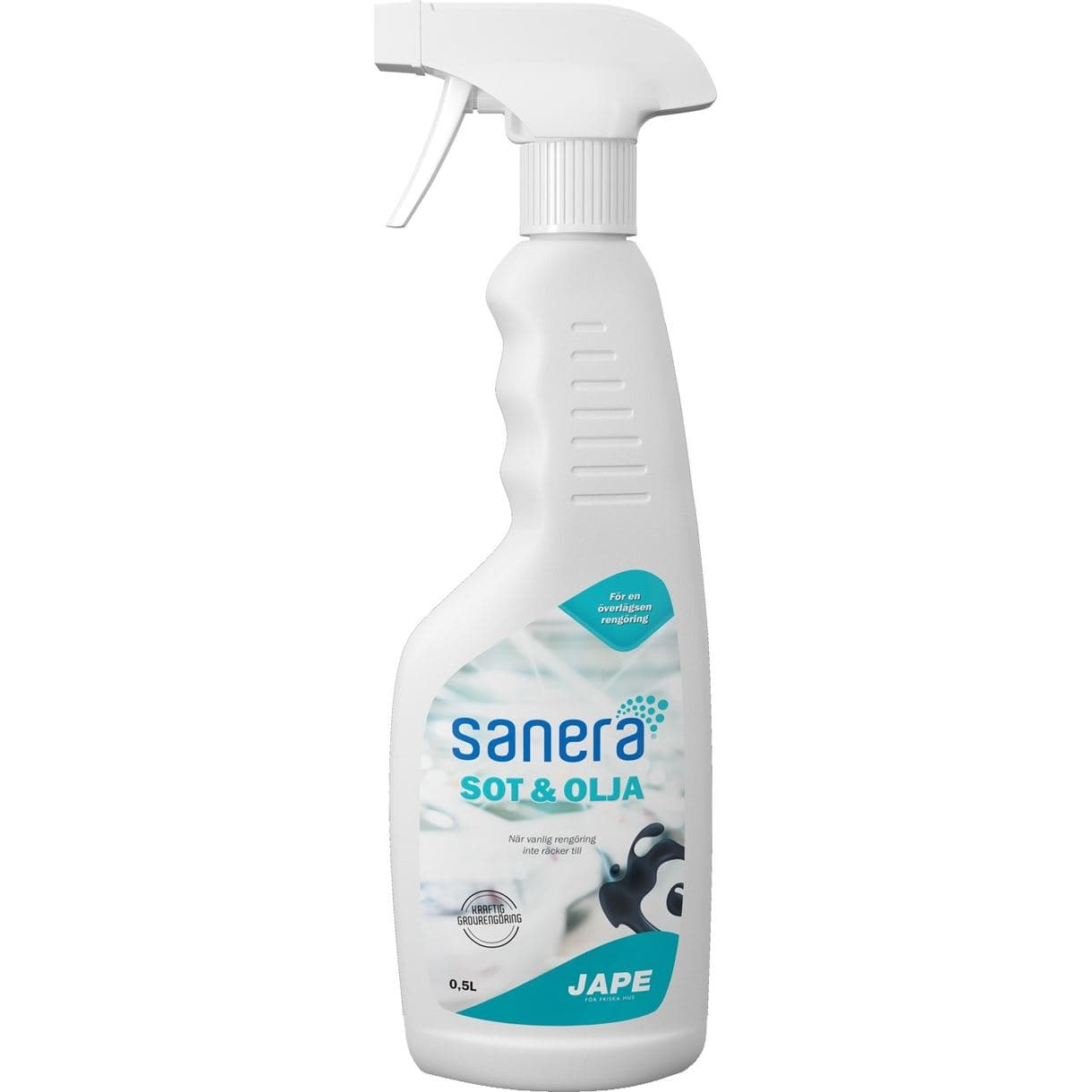 RENGÖRINGSMEDEL SANERA SOT&OLJA 0,5L