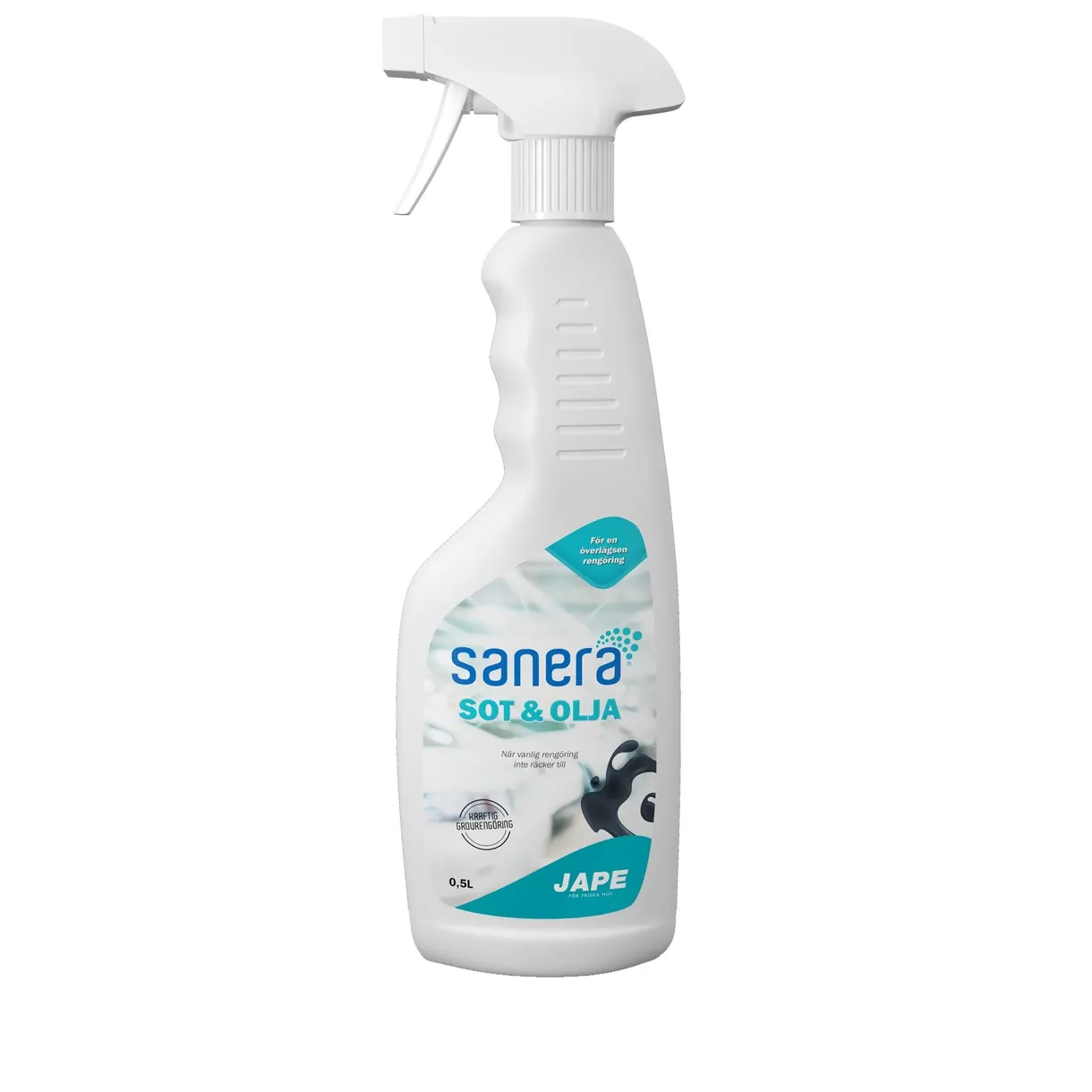 RENGÖRINGSMEDEL SANERA SOT&OLJA 0,5L