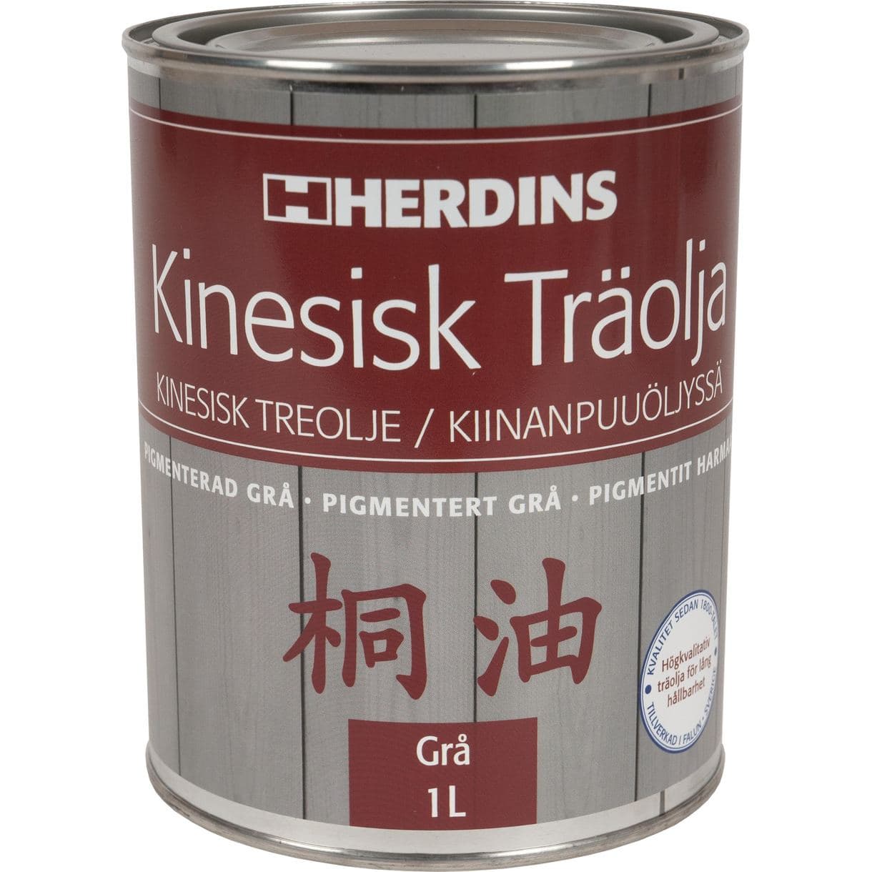 TRÄOLJA KINESISK GRÅ 1L