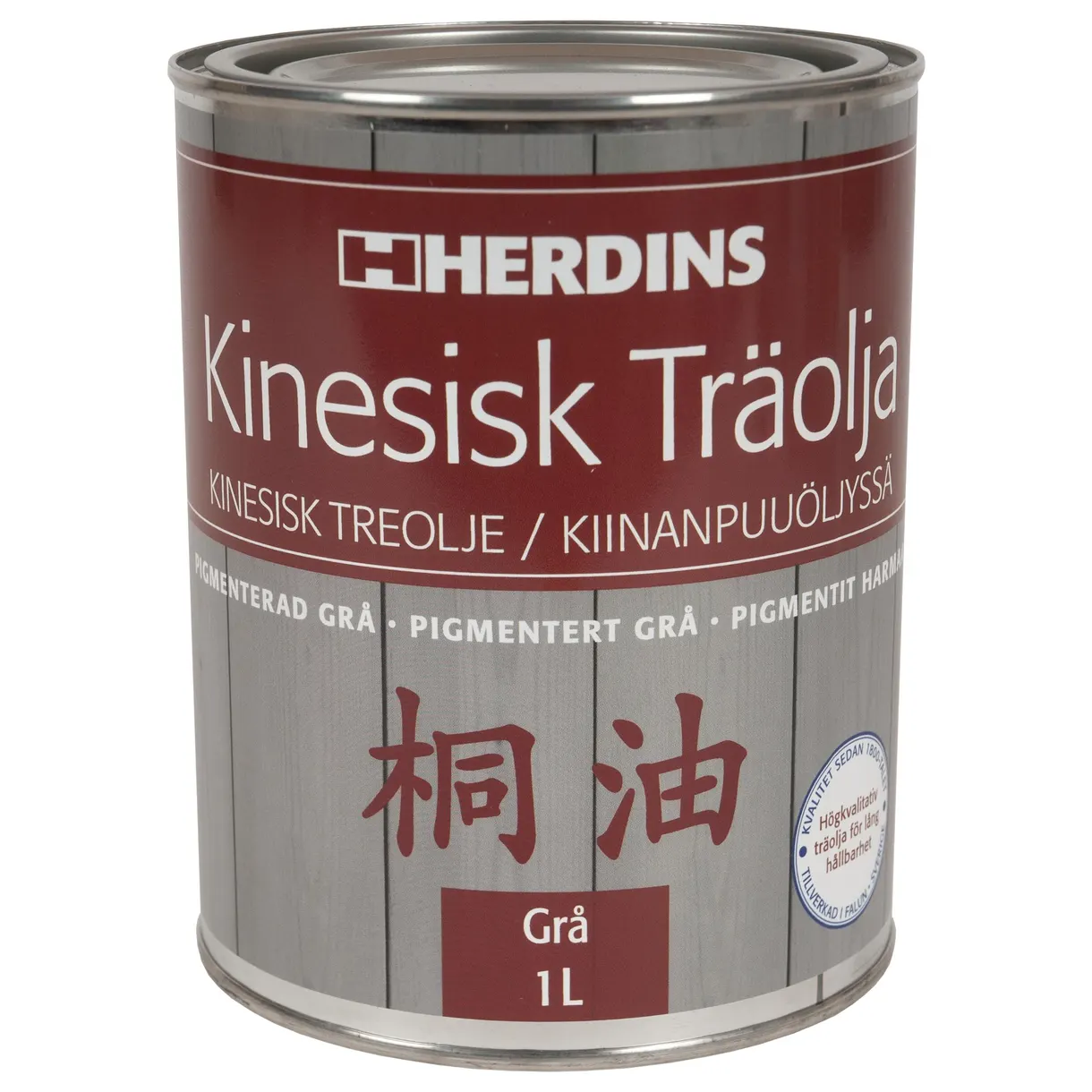 TRÄOLJA KINESISK GRÅ 1L