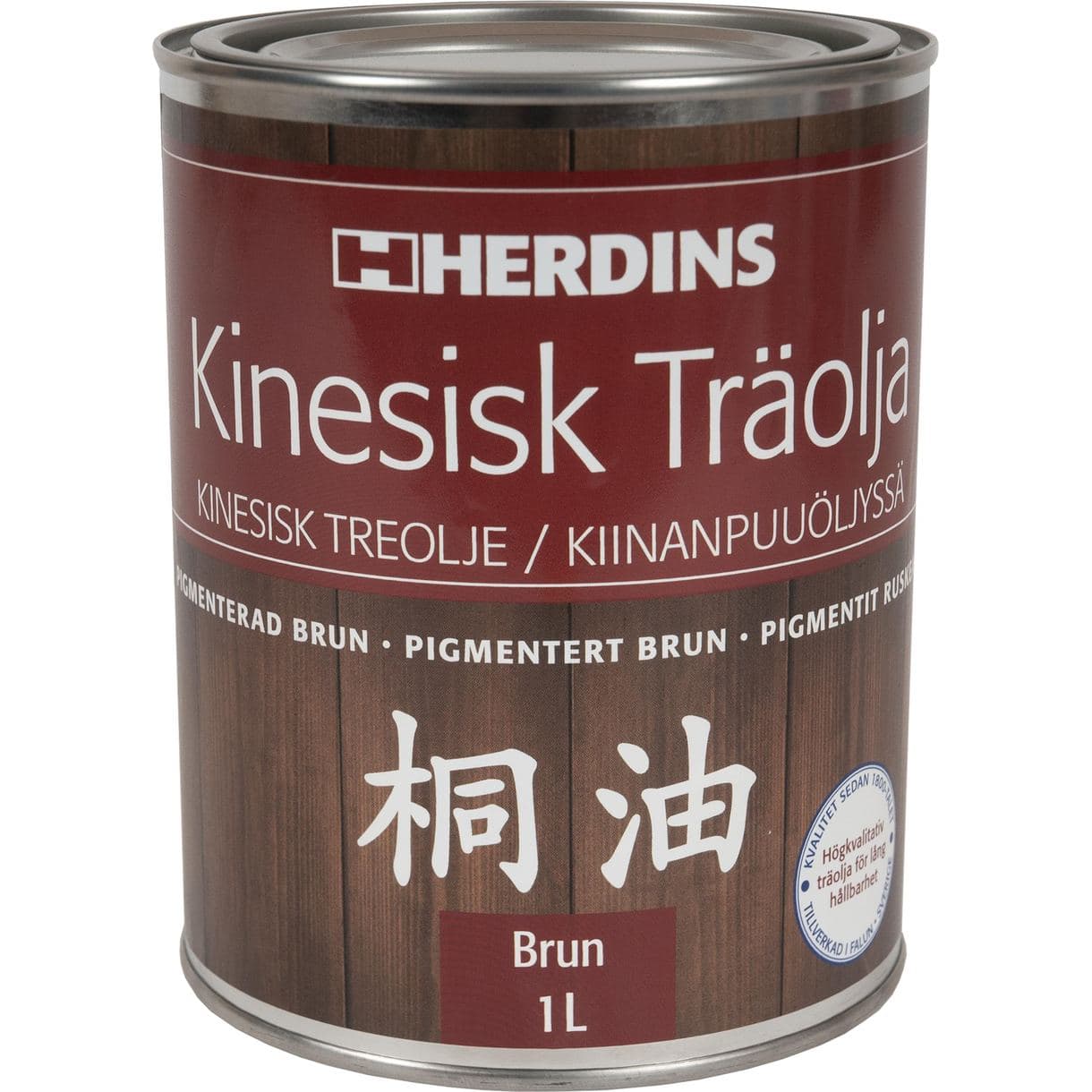 TRÄOLJA KINESISK BRUN 1L