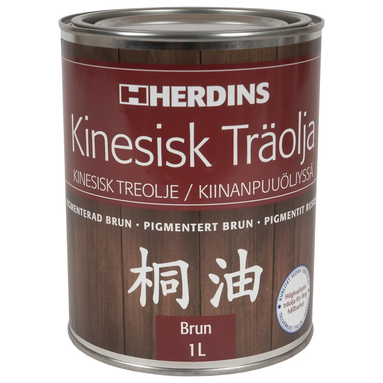 TRÄOLJA KINESISK BRUN 1L