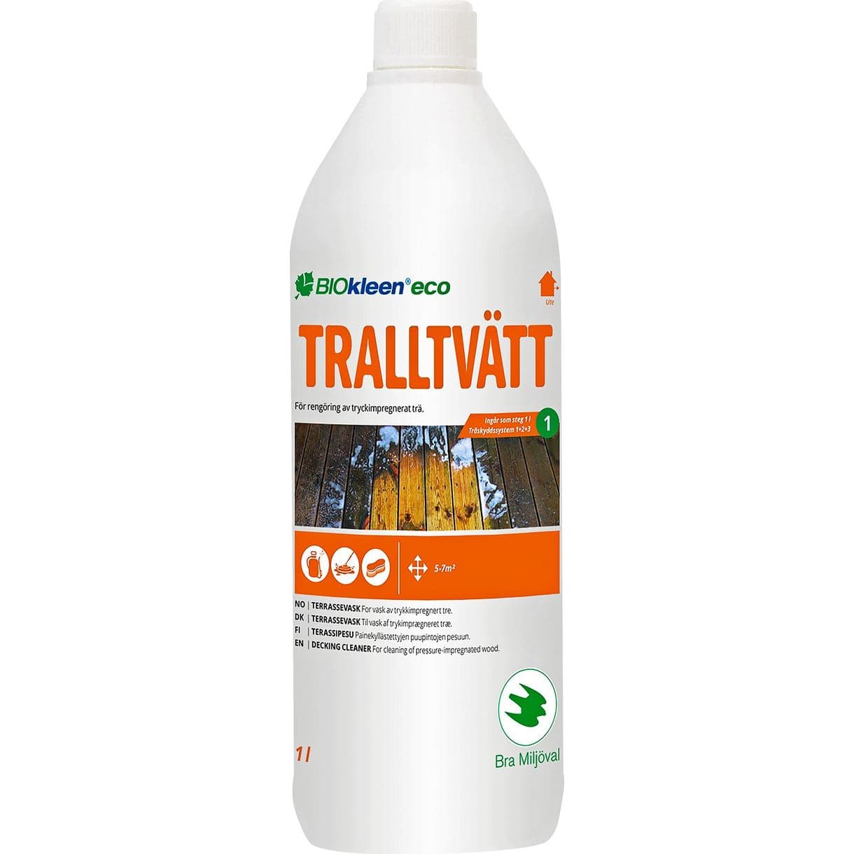 TRALLTVÄTT ECO 1 LIT BIOKLEEN