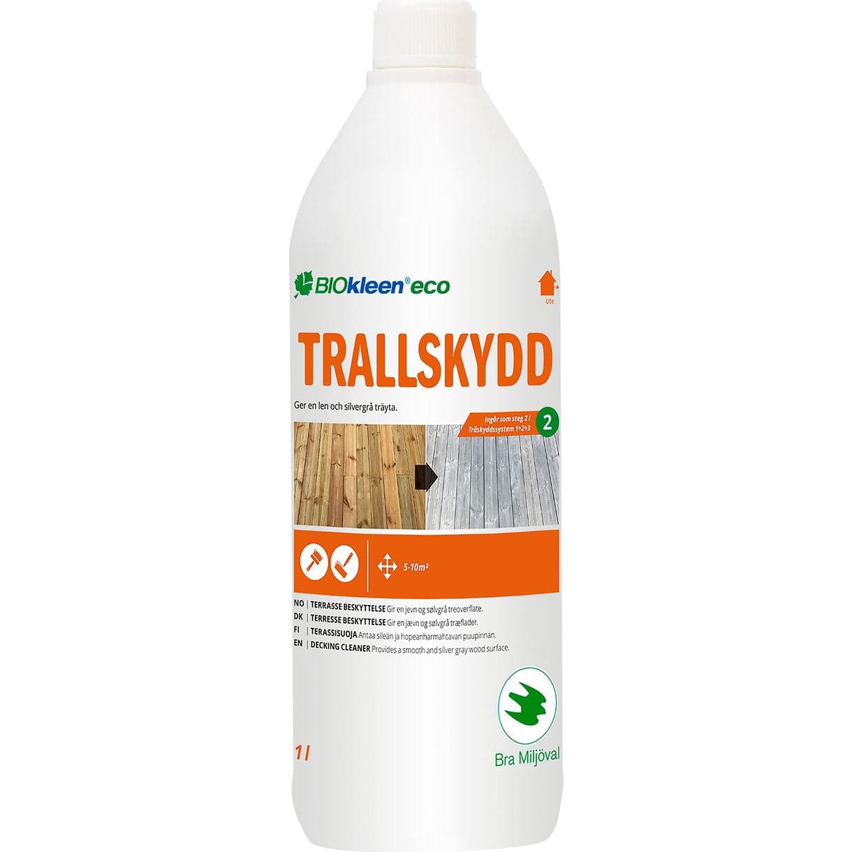 TRALLSKYDD ECO 1 LIT BIOKLEEN