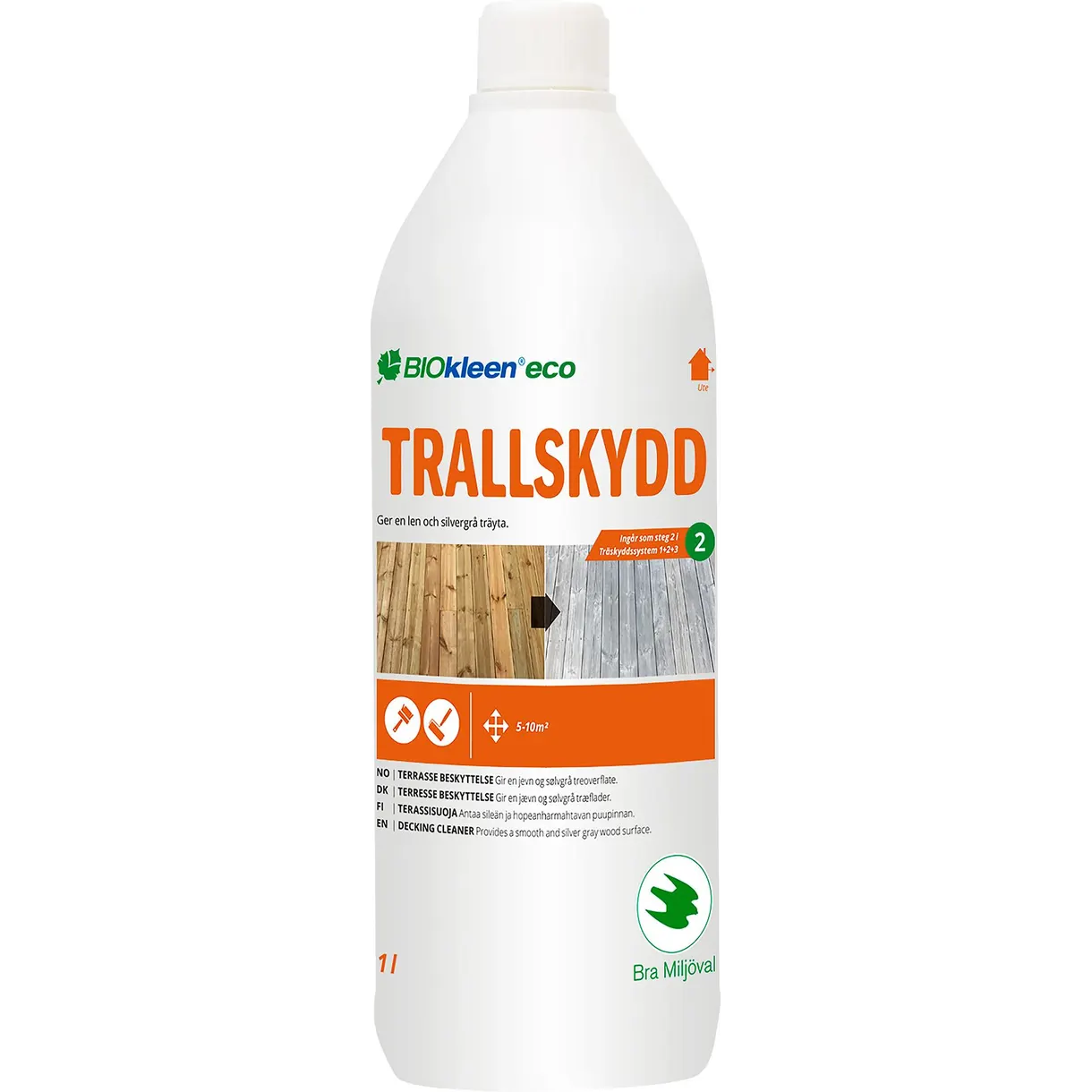 TRALLSKYDD ECO 1 LIT BIOKLEEN