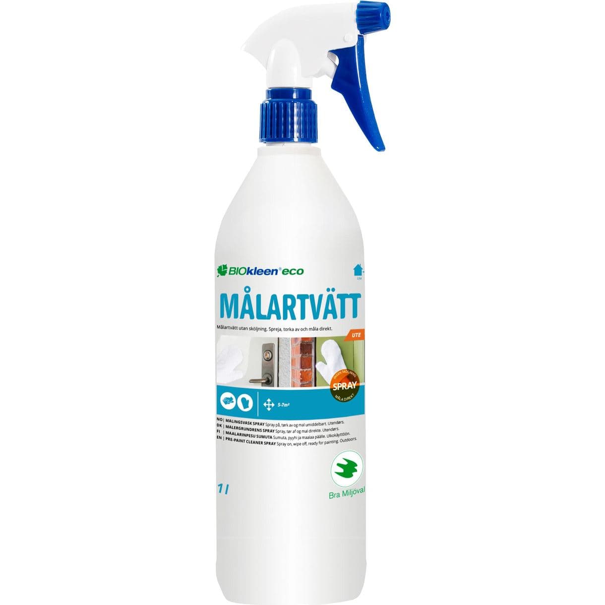MÅLARTVÄTT SPRAY UTE ECO 1 LIT BIOKLEEN