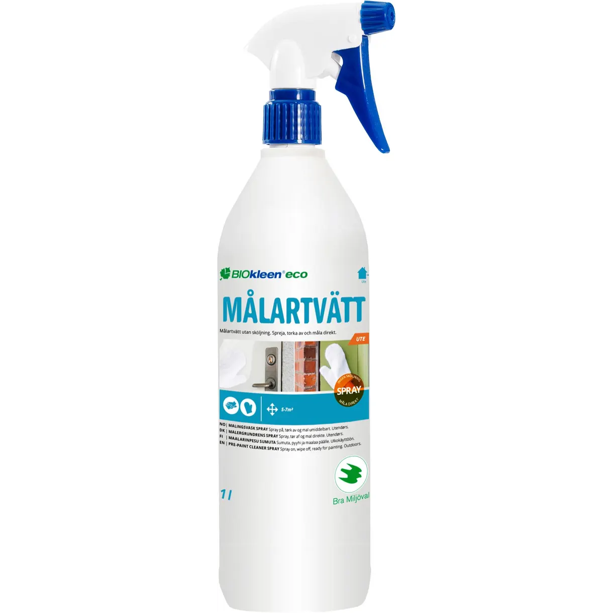 MÅLARTVÄTT SPRAY UTE ECO 1 LIT BIOKLEEN