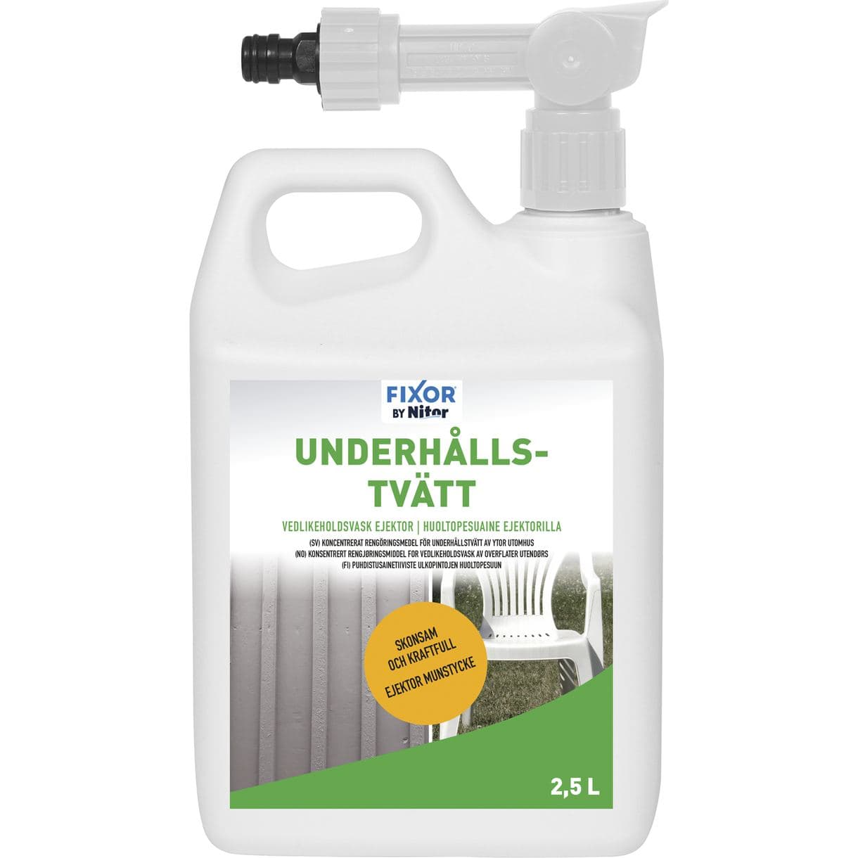 UNDERHÅLLSTVÄTT EJEKTOR 2,5L