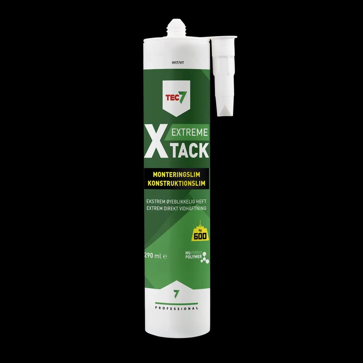 KONSTRUKTIONSLIM X-TACK VIT 290ML
