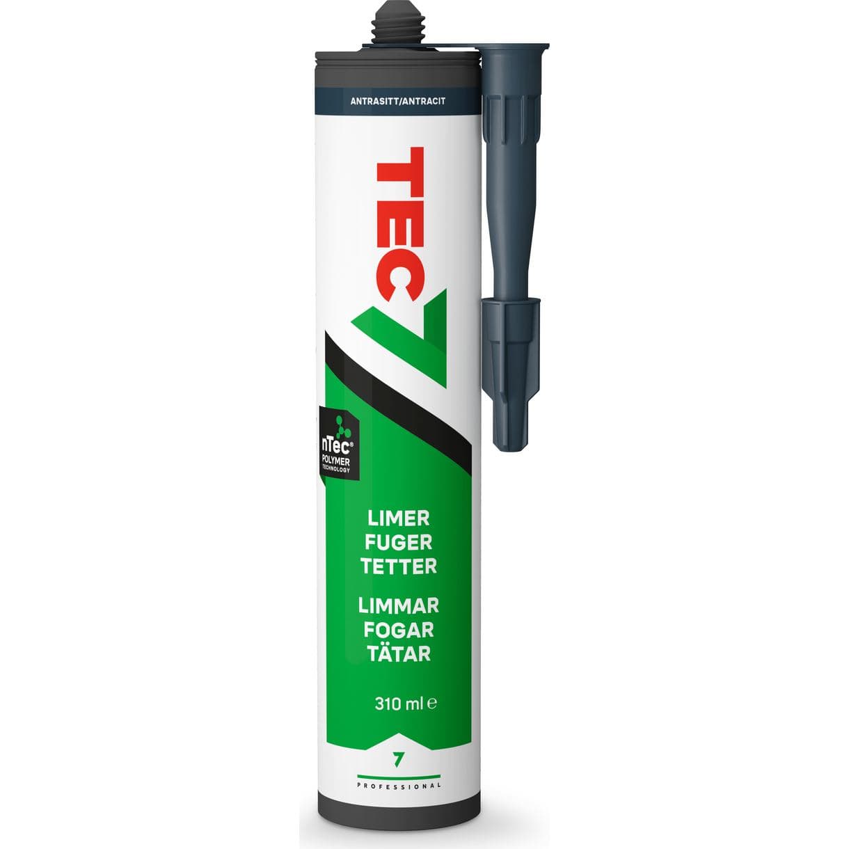 FOGMASSA TEC7 ANTRACIT 310ML